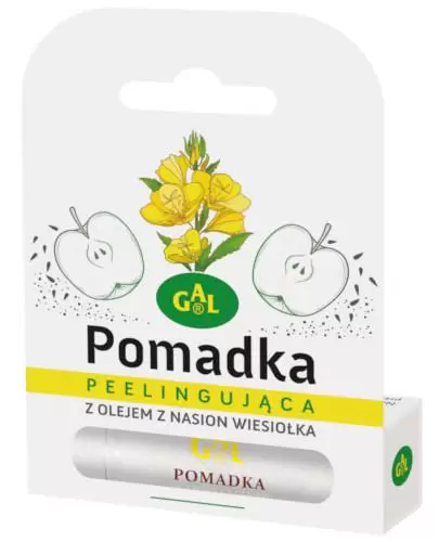 GAL pomadka peelingująca z olejem z nasion wiesiołka 4,3 g zdjęcie