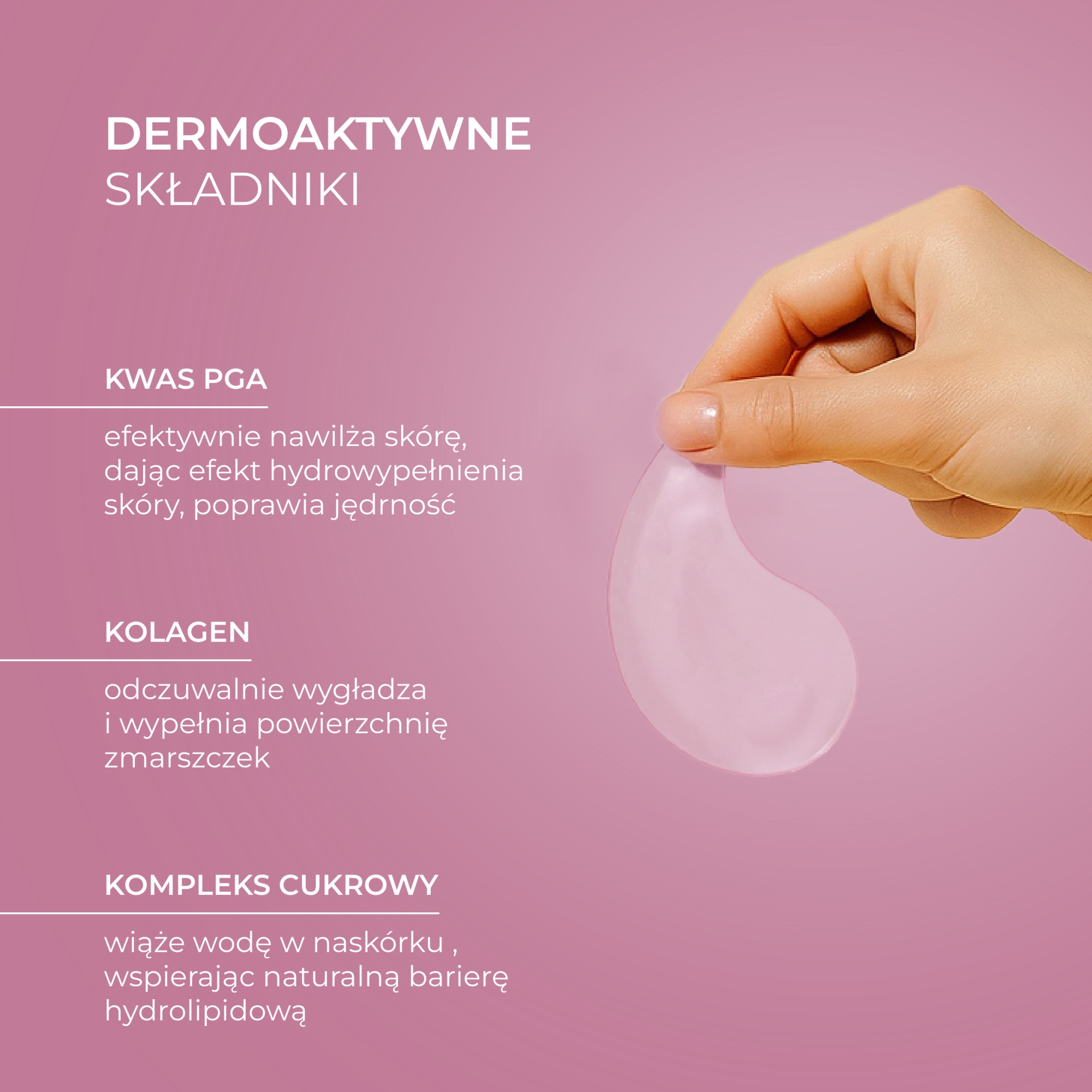 L'biotica, Hydrożelowe Płatki pod oczy z kolagenem, 1 para