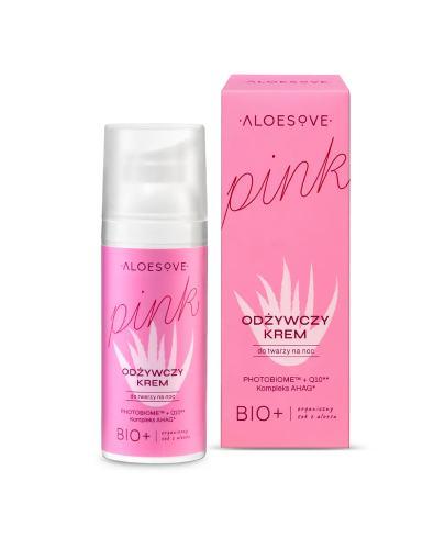 Aloesove Pink odżywczy krem do twarzy na noc 50 ml zdjęcie