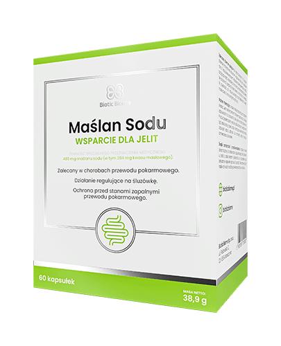 Biotic Biome Maślan Sodu, 60 kapsułek  zdjęcie