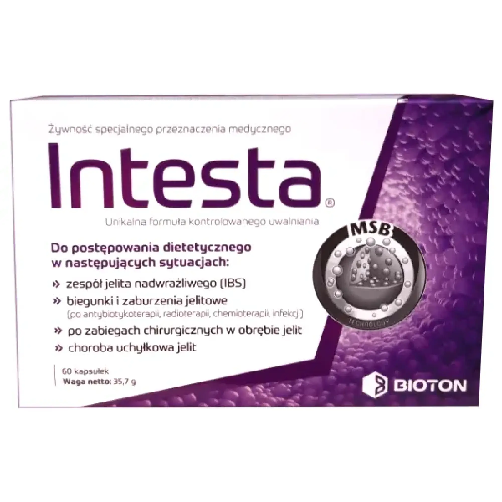 Intesta, kapsułki, 60 sztuk zdjęcie