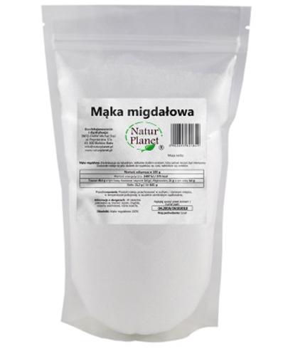 Natur Planet Mąka migdałowa - 500 g - cena, opinie, stosowanie zdjęcie