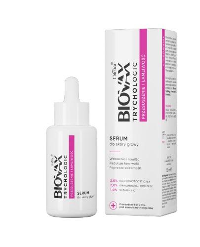 Biovax Trychologic Serum do skóry głowy przesuszenie i łamliwość, 50 ml zdjęcie