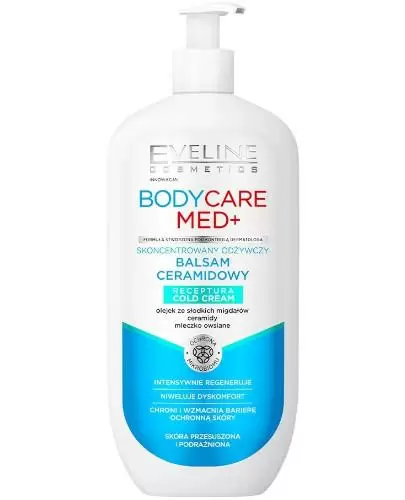 Eveline BodyCare Med skoncentrowany odżywczy balsam ceramidowy 350 ml zdjęcie