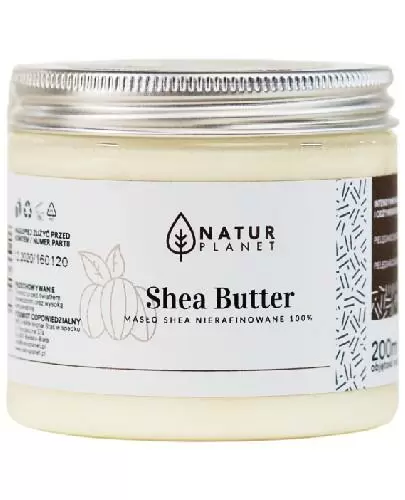 Natur Planet Shea Butter 100% masło Shea nierafinowane 200 ml zdjęcie