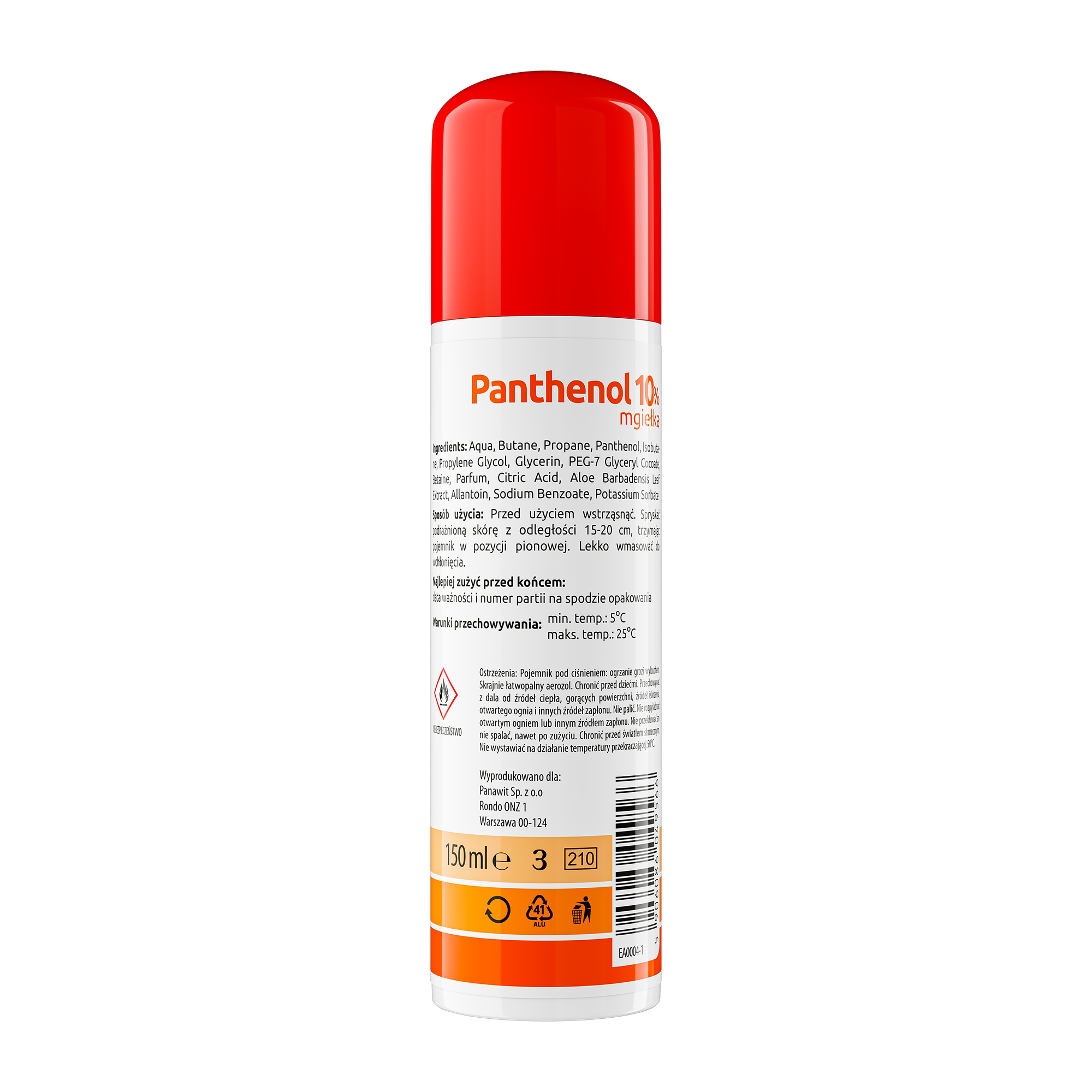 Panthenol 10% mgiełka, 150 ml