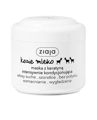 Ziaja Kozie Mleko maska z keratyną intensywnie kondycjonująca 200 ml zdjęcie