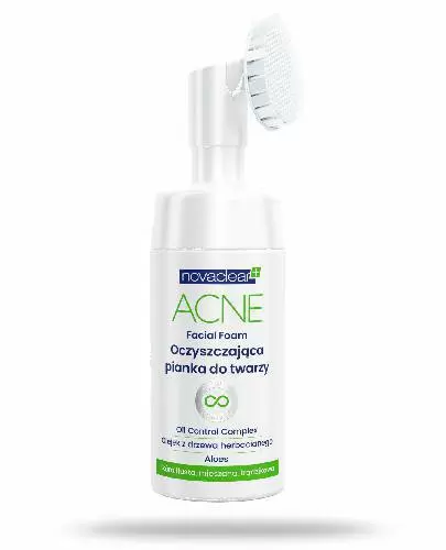 Novaclear Acne oczyszczająca pianka do twarzy 100 ml zdjęcie