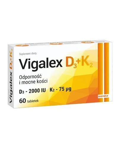 Vigalex D3 + K2 60 tabletek zdjęcie