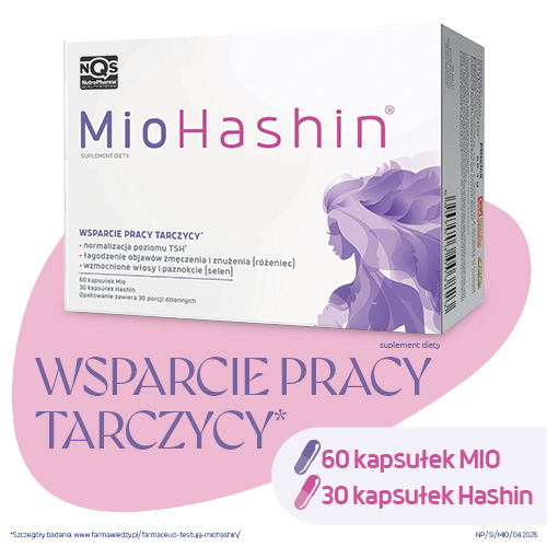 MioHashin, 60 kapsułek Mio + 30 kapsułek Hashin