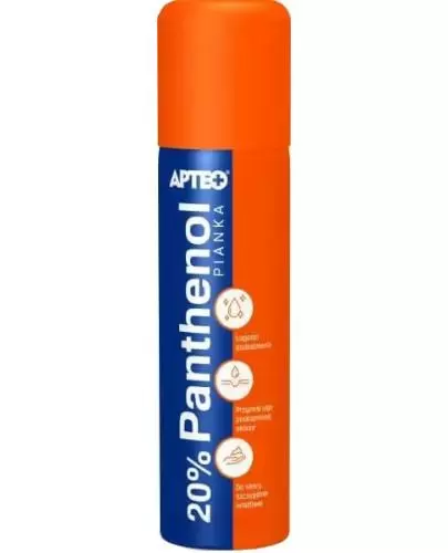 Apteo Panthenol 20% pianka 150 ml zdjęcie