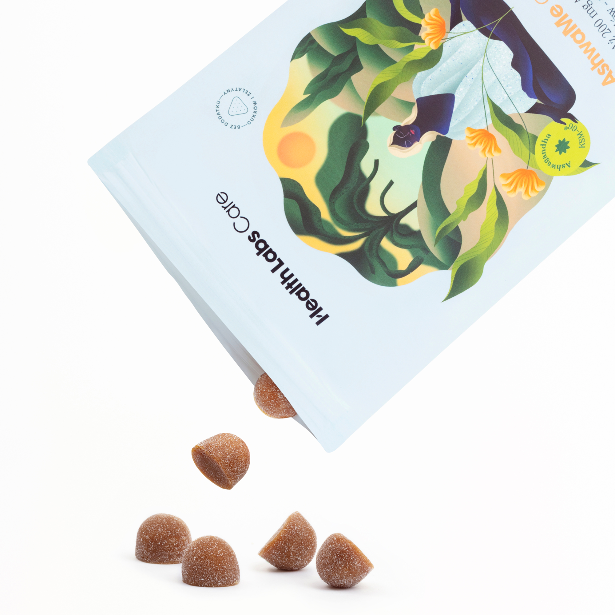 Health Labs Care, AshwaMe Gummies, żelki, 60 sztuk