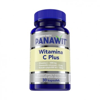 Panawit Witamina C Plus, 30 kapsułek 