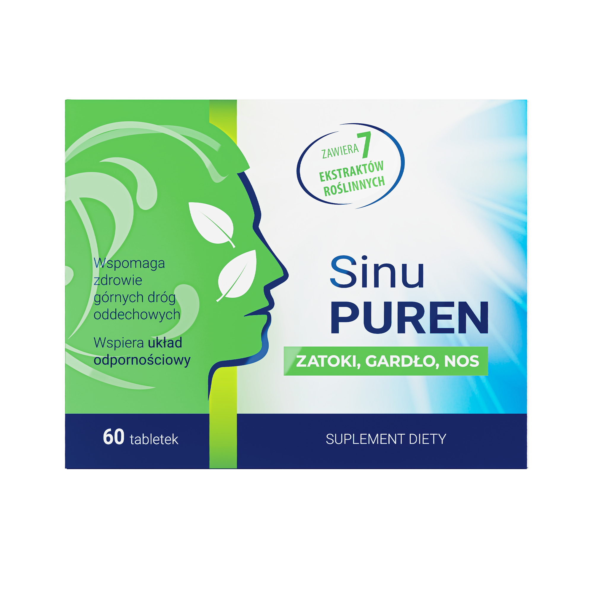 SinuPuren 60 tabletek zdjęcie