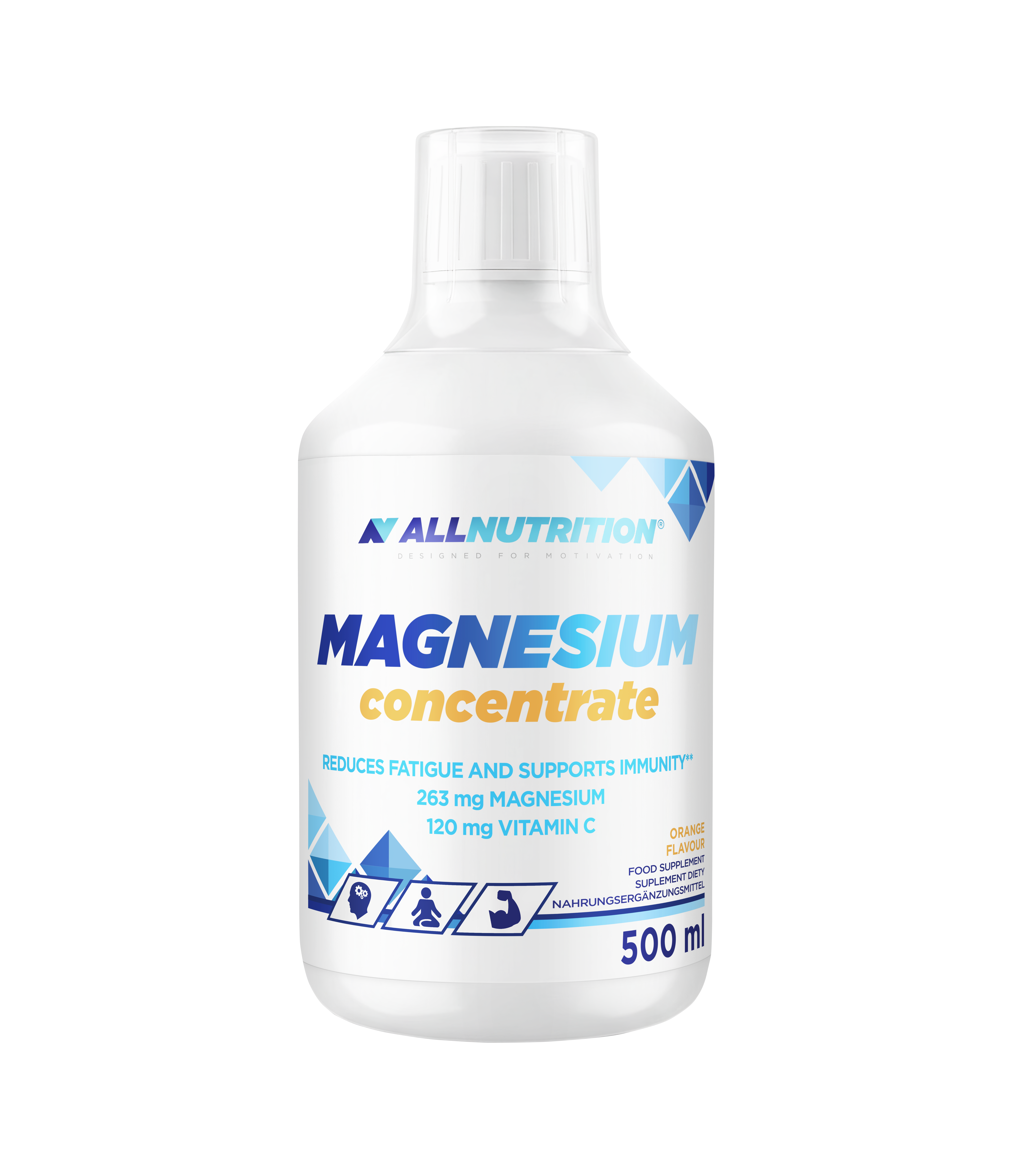 Allnutrition Magnesium Concentrate Orange, płyn, 500 ml