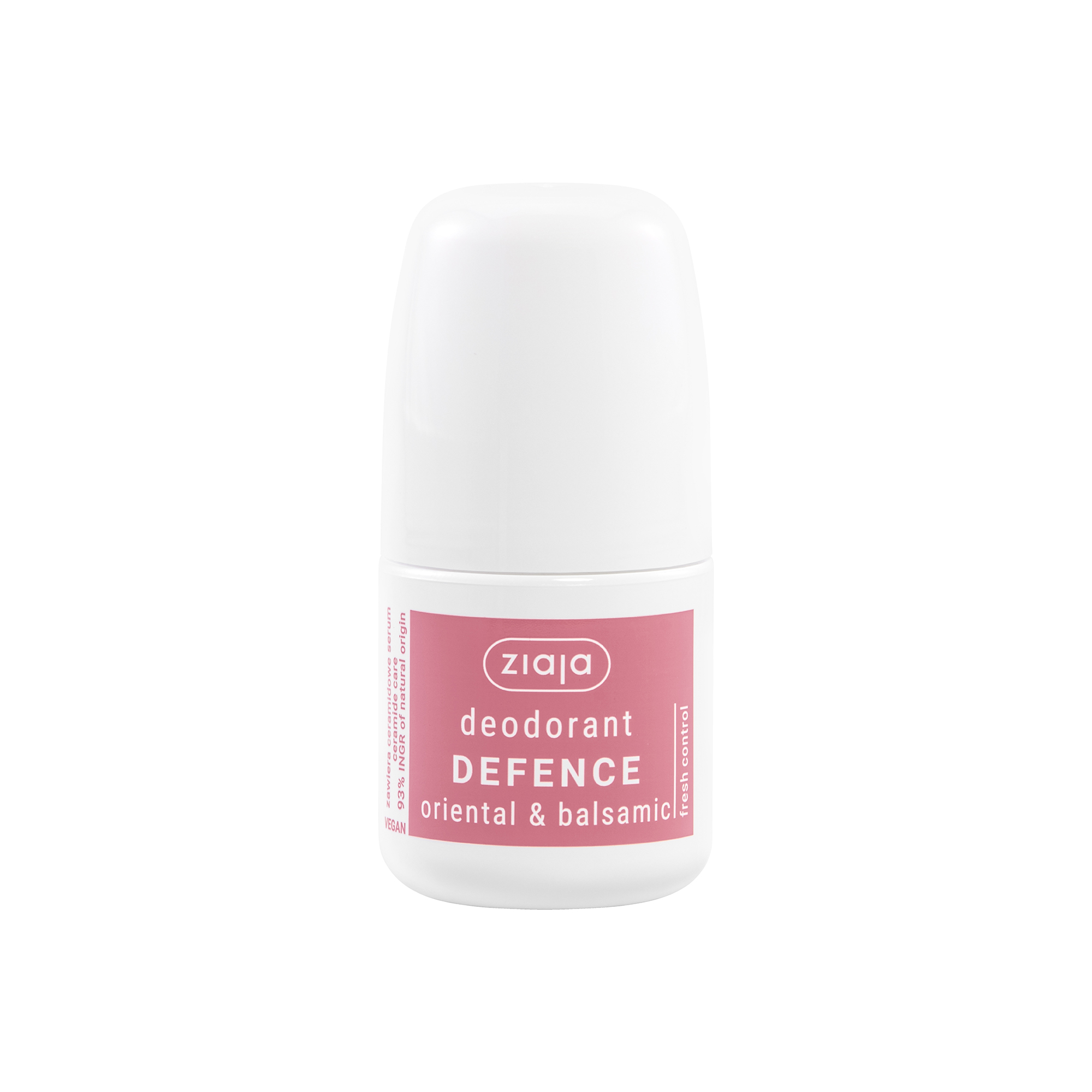 Ziaja Deodorant Defence Oriental & Balsamic, dezodorant roll-on, 60 ml