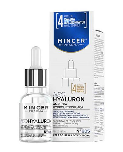 Mincer Pharma Neohyaluron N°905 Ampułka hydroliftingująca - 15 ml - wskazania zdjęcie
