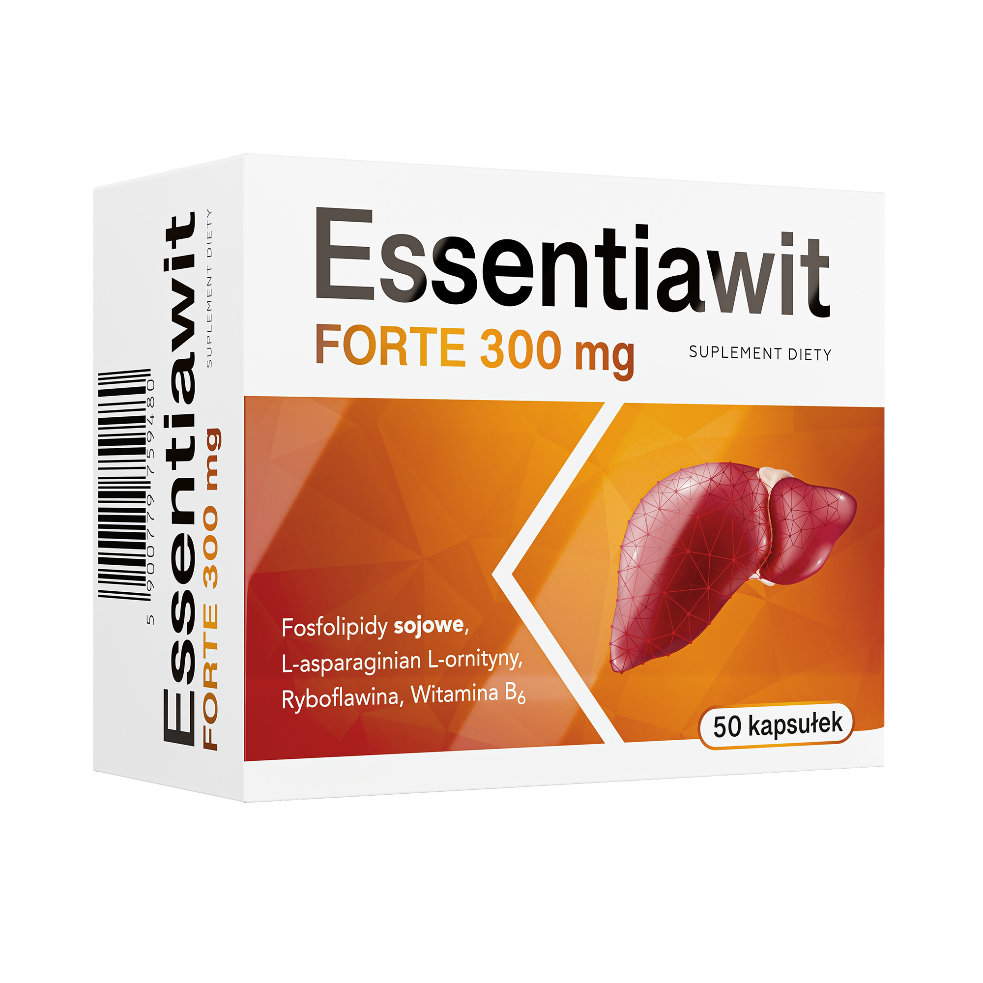 Essentiawit Forte 300 mg, kapsułki, 50 sztuk
