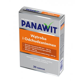 Panawit Wątroba i Odchudzaniemax 30 tabletek