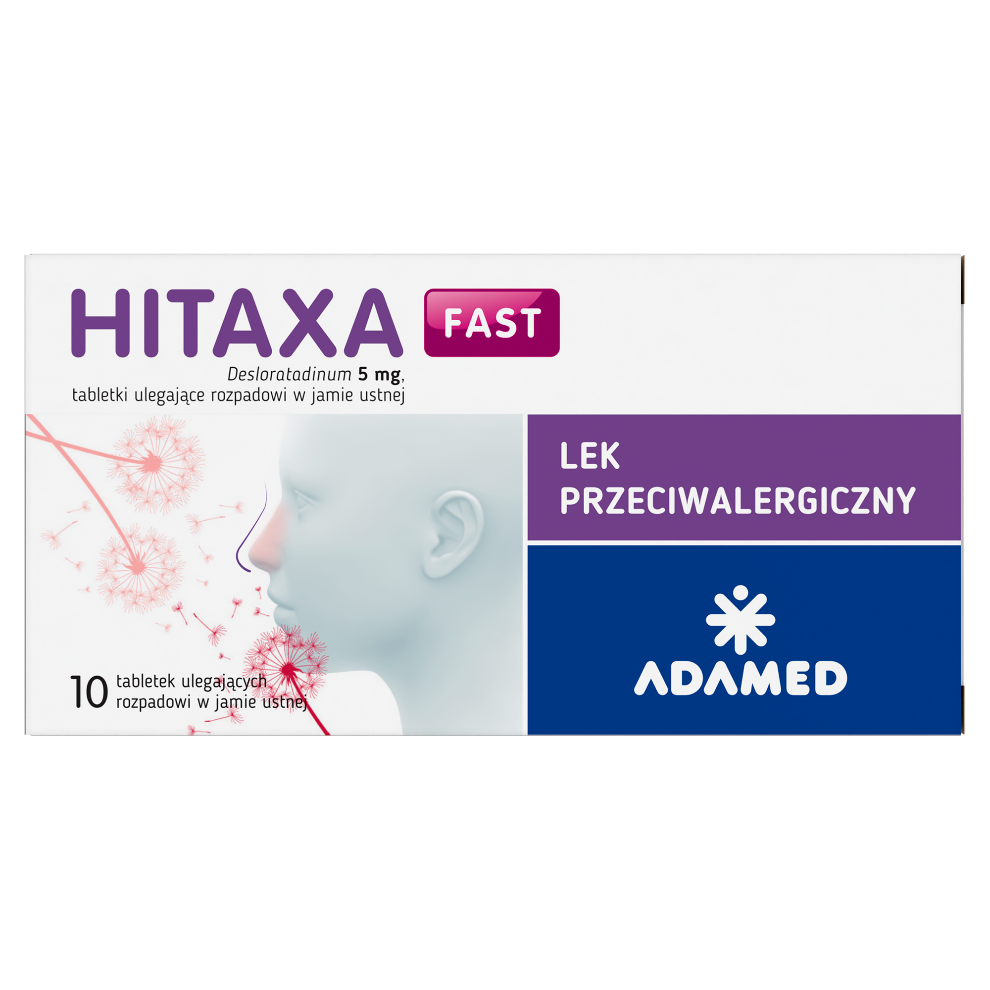 Hitaxa Fast 5 mg 10 tabletek  zdjęcie