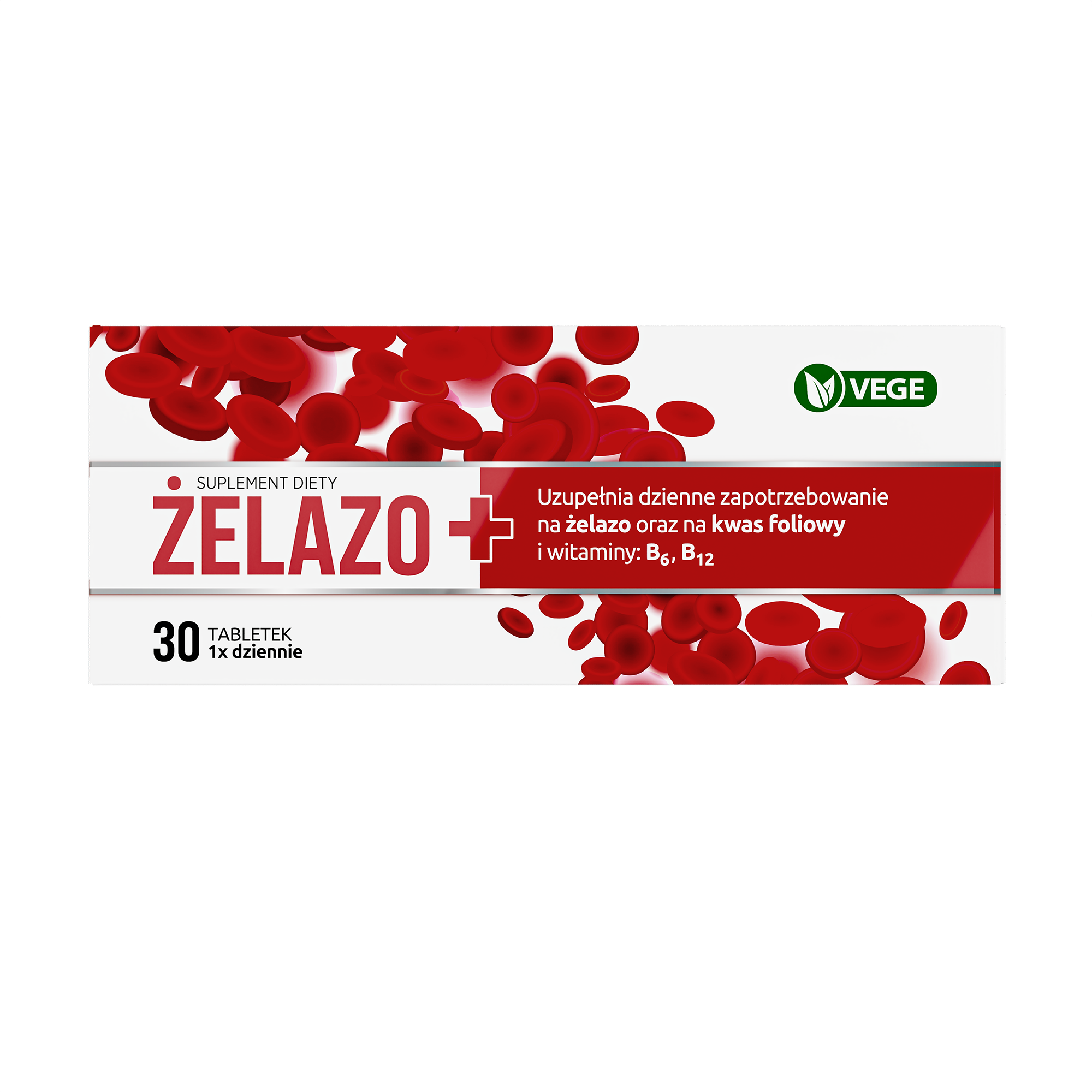 Żelazo+, tabletki, 30 sztuk zdjęcie