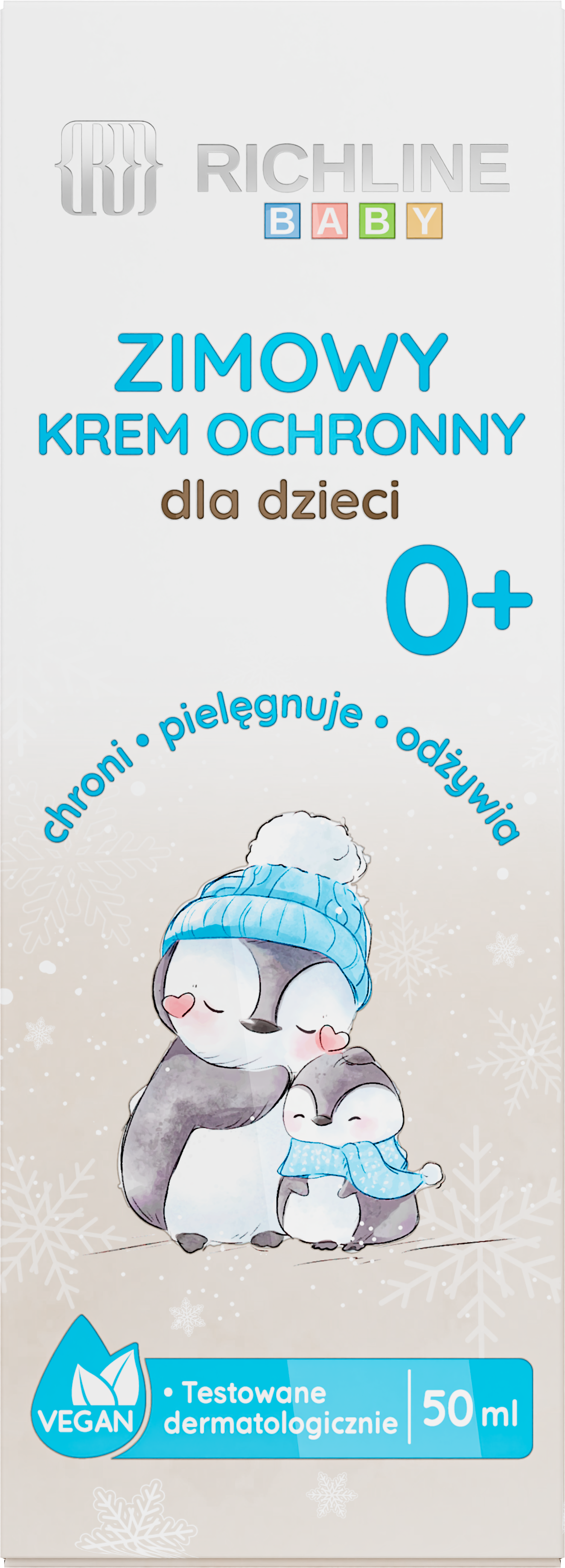 Richline Zimowy krem ochronny dla dzieci 0+, 50 ml