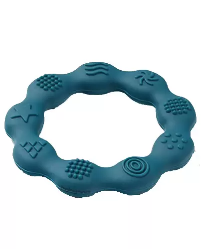 Babyono gryzak silikonowy Ring 1 sztuka [825/03] zdjęcie