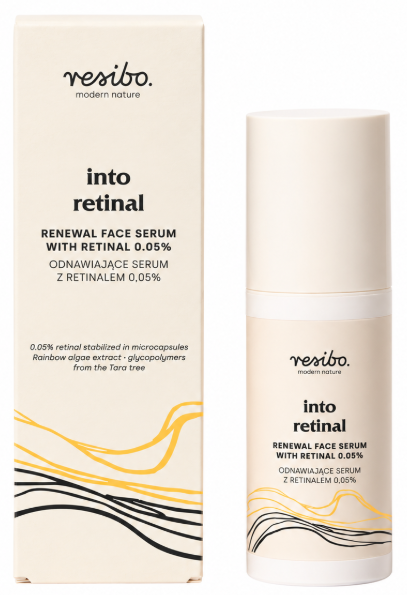 Resibo Into Retinal Odnawiające serum z retinalem 0,05%, 30 ml zdjęcie
