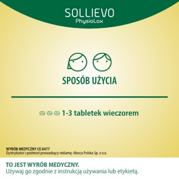 Aboca Sollievo Physiolax 45 tabletek