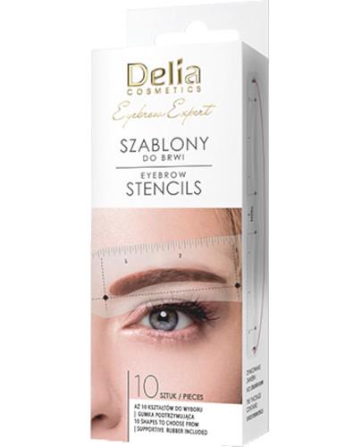 Delia Szablony do brwi, 10 sztuk zdjęcie