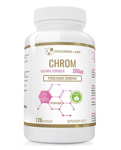 Progress Labs Chrom 200 mcg - 120 kapsułek zdjęcie