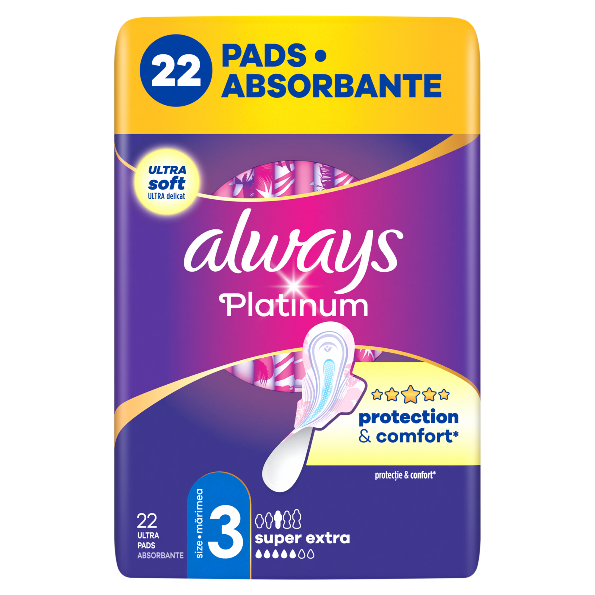 Always Platinum Day & Night Podpaski ze skrzydełkami, 22 sztuki zdjęcie