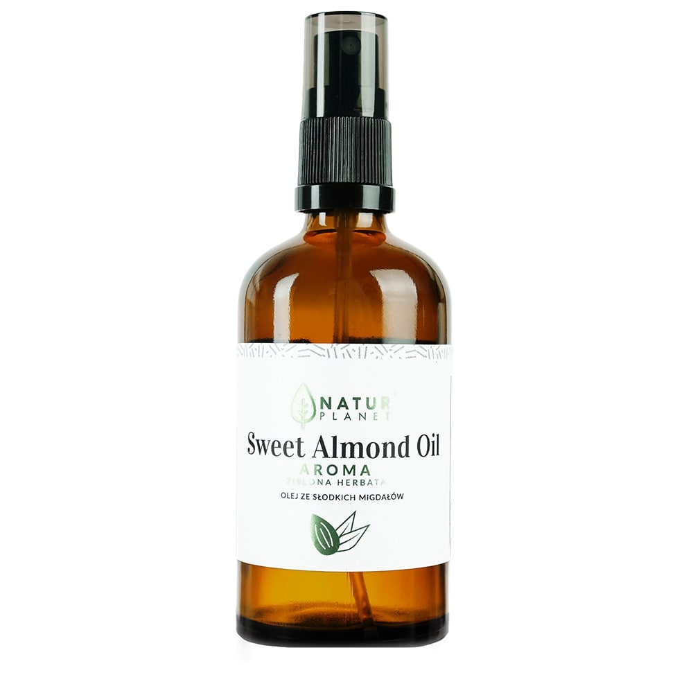 Natur Planet olej ze słodkich migdałów zielona herbata 100 ml zdjęcie