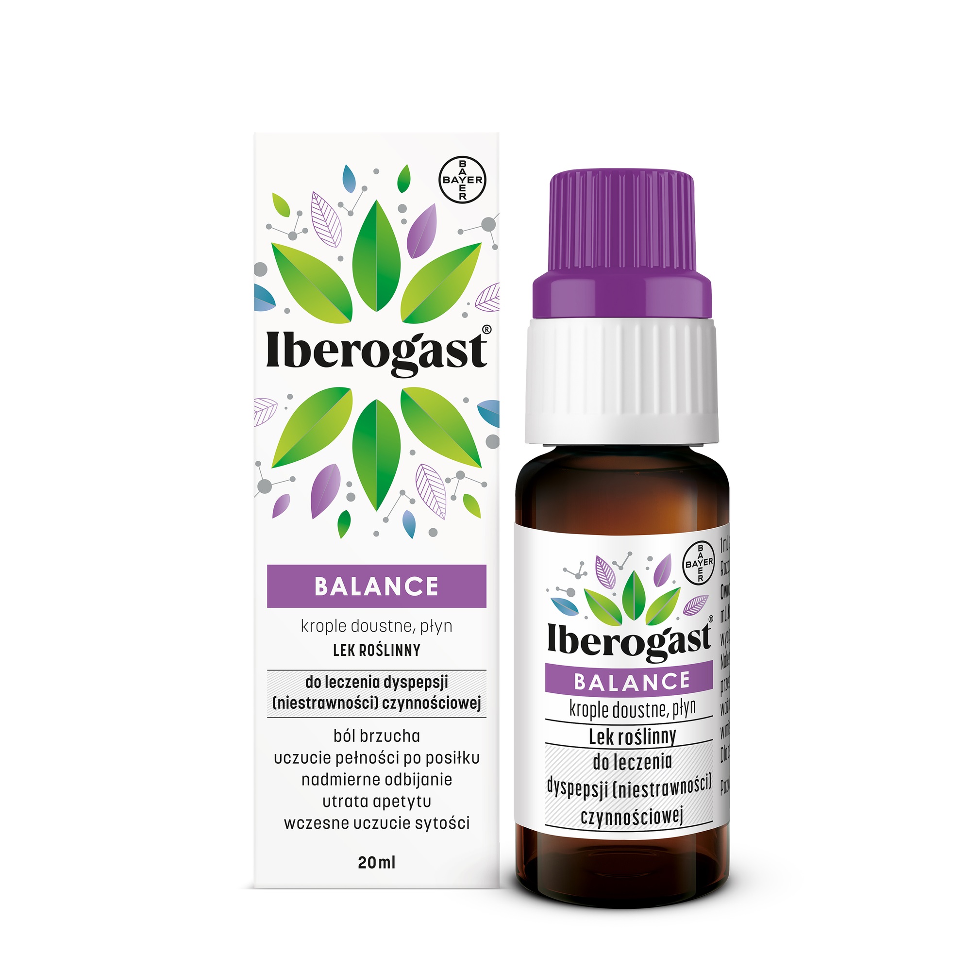 Iberogast Balance, krople doustne, płyn, 20 ml zdjęcie