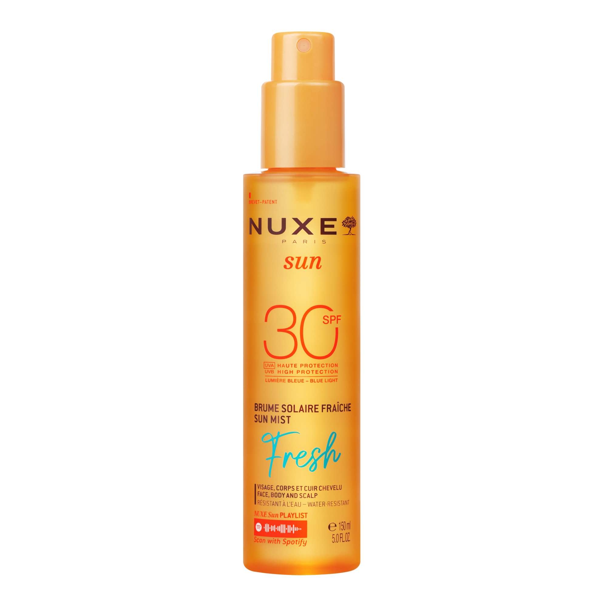 Nuxe Sun, odświeżająca mgiełka ochronna SPF 30, 150 ml zdjęcie