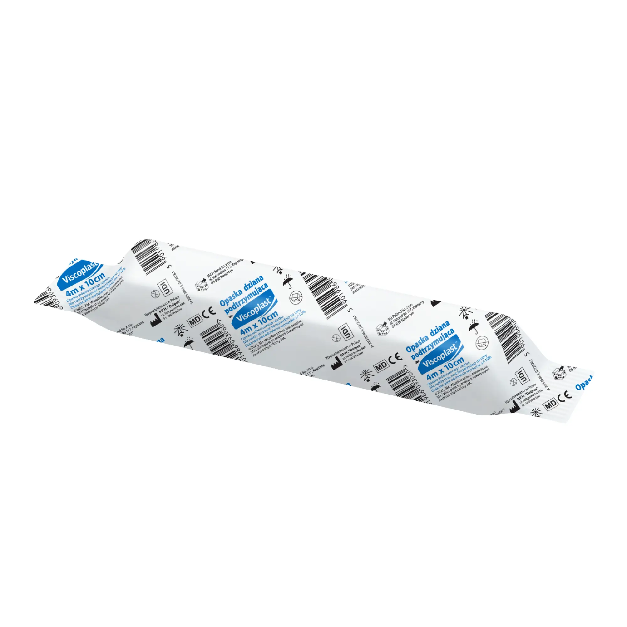 Viscoplast Opaska dziana podtrzymująca, 4 m x 10 cm, 1 sztuka zdjęcie