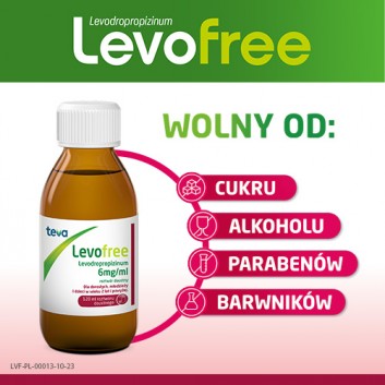 Levofree 6mg/ml roztwór doustny 120 ml
