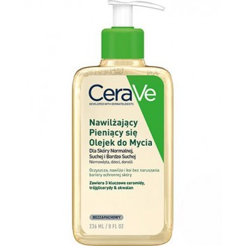 CeraVe nawilżający pieniący się olejek do mycia 236 ml
