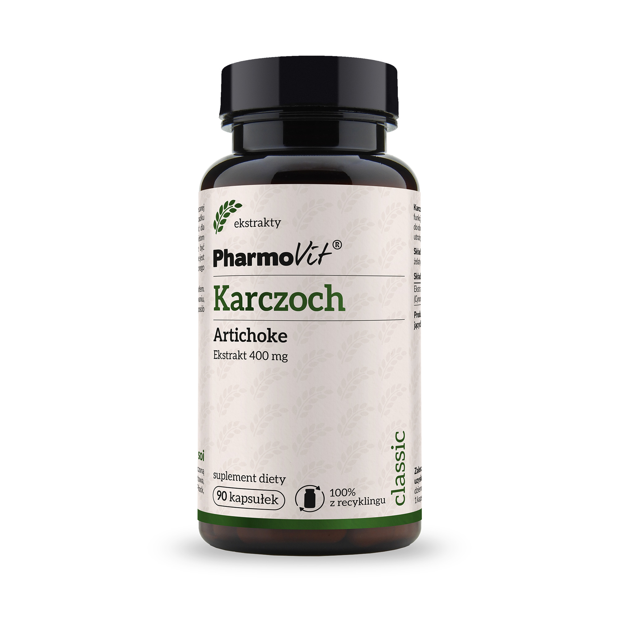 PharmoVit Karczoch, 90 kapsułek zdjęcie
