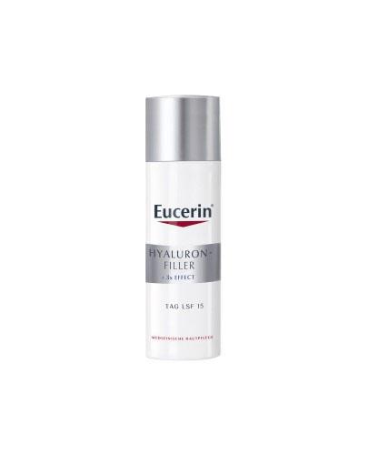 Eucerin Hyaluron-Filler Krem na dzień SPF 15 z Kwasem Hialuronowym do skóry normalnej i mieszanej przeciwzmarszczkowy, 50 ml, cena, opinie, skład zdjęcie