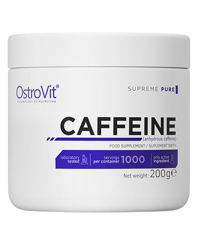 OstroVit Supreme Pure Caffeine - 200 g - cena, opinie, dawkowanie zdjęcie