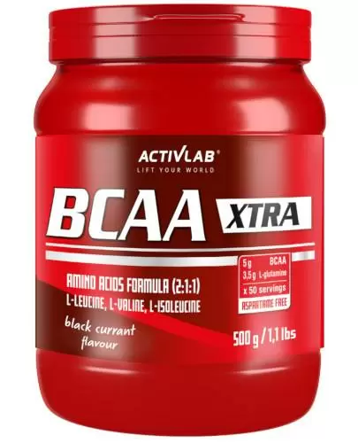 ActivLab BCAA Xtra Instant smak czarna porzeczka 500 g zdjęcie