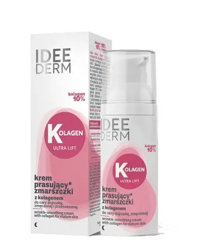 Idee Derm Krem prasujący zmarszczki z kolagenem 10%, 50 ml zdjęcie