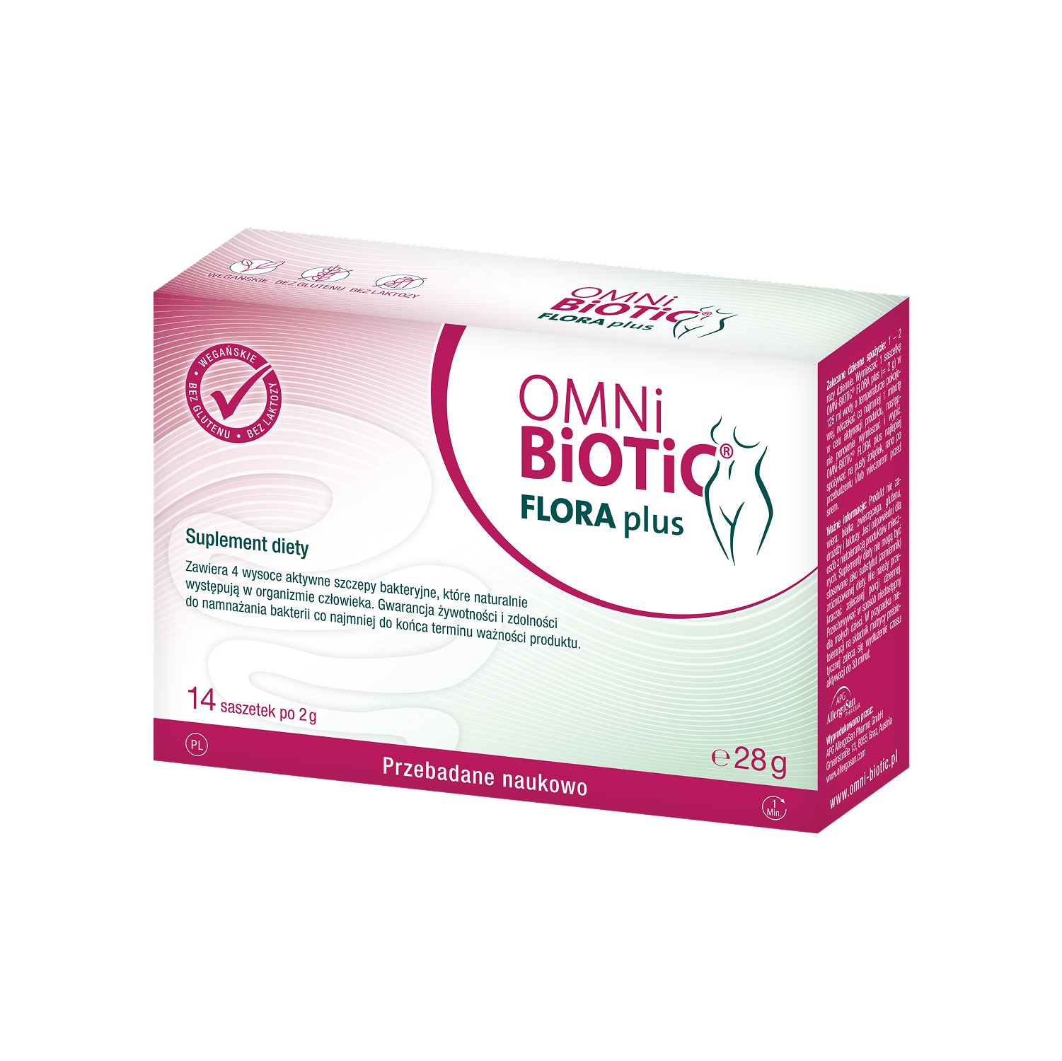 Omni-Biotic FLORA plus, proszek, 14 saszetek zdjęcie