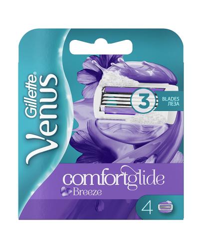 Gillette Venus 3 Comfort Glide Breeze Wkład do maszynki do golenia, 4 szt., cena, opinie, skład zdjęcie