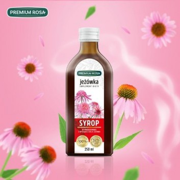 Premium Rosa Syrop z wyciągu z ziela jeżówki - 250 ml - cena, opinie, właściwości