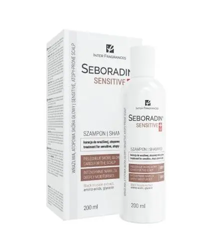 Seboradin Sensitive do wrażliwej atopowej skóry głowy 200 ml zdjęcie