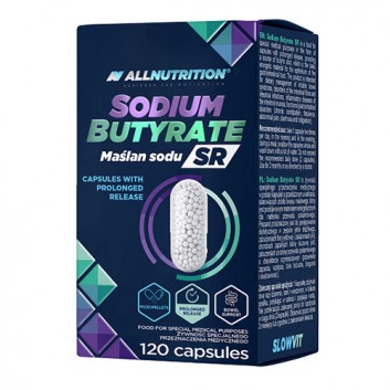 ALLNUTRITION SODIUM BUTYRATE SR, 120 kapsułek 
