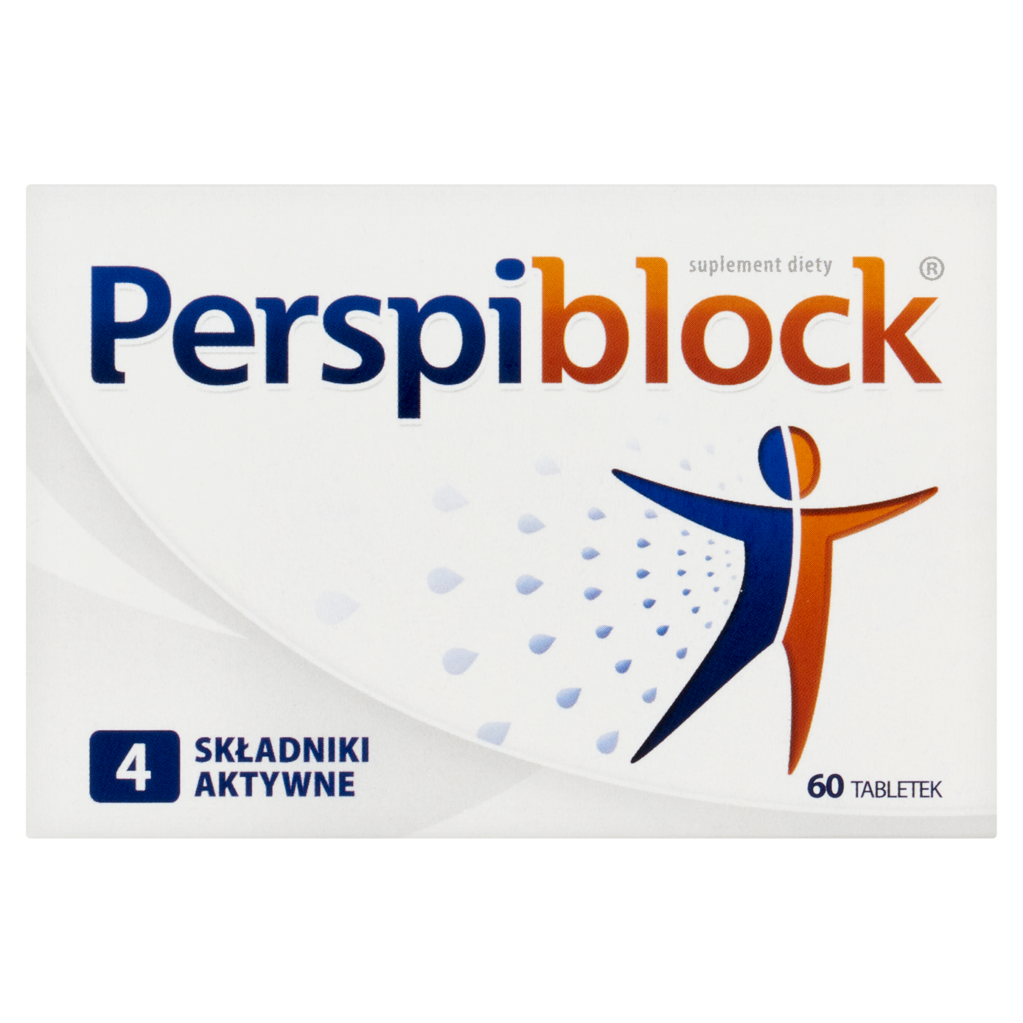 PERSPIBLOCK Hamuje nadmierne wydzielanie potu, 60 tabletek zdjęcie
