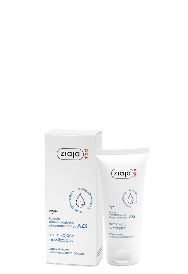 Ziaja Med kuracja dermatologiczna pielęgnacja skóry z AZS krem kojący nawilżający 50 ml zdjęcie